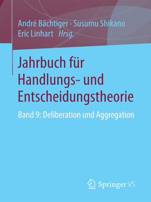 cover image of Jahrbuch für Handlungs- und Entscheidungstheorie
